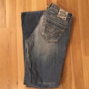 Big star boot cut jeans